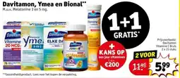 Kruidvat Davitamon Ymea en Bional aanbieding