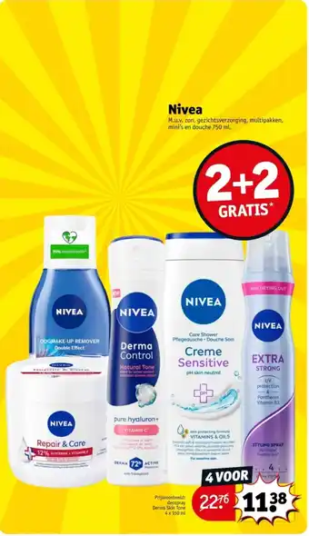 Kruidvat Nivea aanbieding