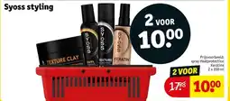 Kruidvat Syoss styling aanbieding