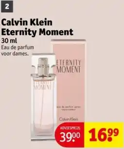 Kruidvat Calvin Klein Eternity Moment aanbieding