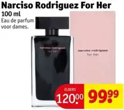 Kruidvat Narciso Rodriguez For Her aanbieding