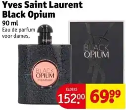 Kruidvat Yves Saint Laurent Black Opium aanbieding