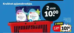 Kruidvat Kruidvat pyjamabroekjes aanbieding