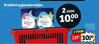 Kruidvat Kruidvat pyjamabroekjes aanbieding