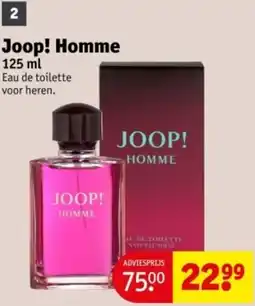Kruidvat Joop! Homme aanbieding