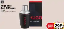Kruidvat Hugo Boss Just Different aanbieding