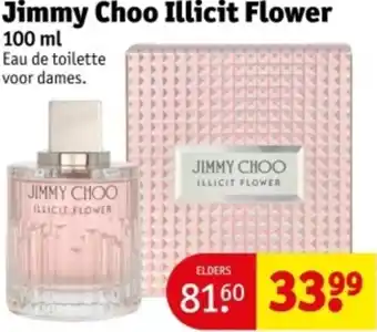 Kruidvat Jimmy Choo Illicit Flower aanbieding