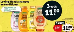 Kruidvat Loving Blends shampoo en conditioner aanbieding
