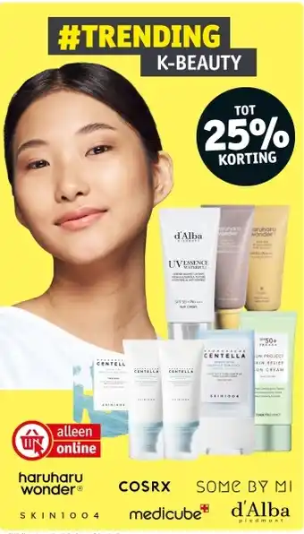Kruidvat K-beauty aanbieding