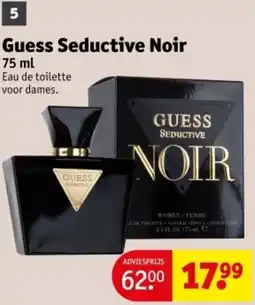 Kruidvat Guess Seductive Noir aanbieding
