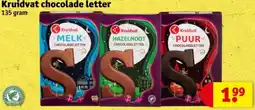 Kruidvat Kruidvat chocolade letter aanbieding