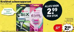 Kruidvat Kruidvat scheerapparaat aanbieding