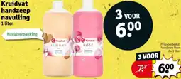 Kruidvat Kruidvat handzeep navulling aanbieding