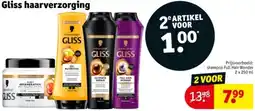 Kruidvat Gliss haarverzorging aanbieding