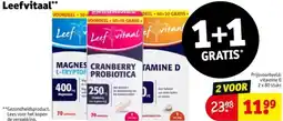 Kruidvat Leefvitaal aanbieding