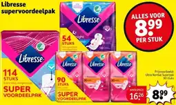 Kruidvat Libresse supervoordeelpak aanbieding