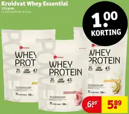 Kruidvat Kruidvat Whey Essential aanbieding