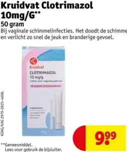 Kruidvat Kruidvat Clotrimazol 10mg aanbieding