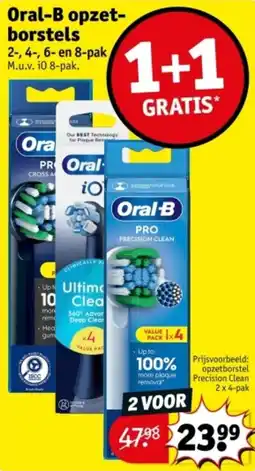 Kruidvat Oral-B opzetborstels aanbieding