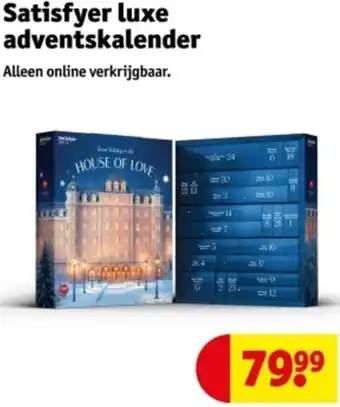 Kruidvat Satisfyer luxe adventskalender aanbieding