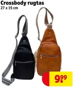 Kruidvat Crossbody rugtas aanbieding