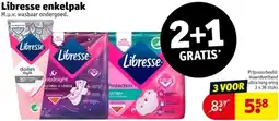 Kruidvat Libresse enkelpak aanbieding