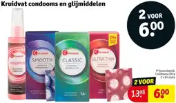 Kruidvat Kruidvat condooms en glijmiddelen aanbieding