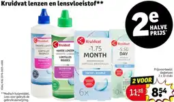 Kruidvat Kruidvat lenzen en lensvloeistof aanbieding