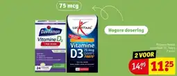 Kruidvat Vitamine D 75 mcg aanbieding