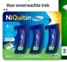 Kruidvat NiQuitin' Mini aanbieding