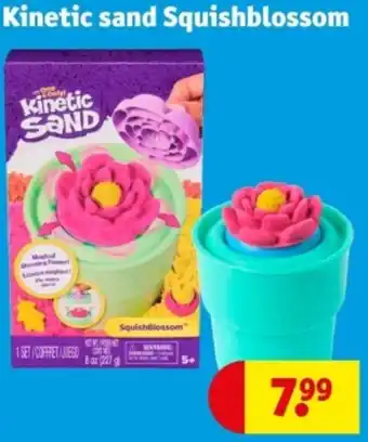 Kruidvat Kinetic sand Squishblossom aanbieding