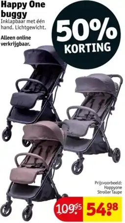 Kruidvat Happy One buggy aanbieding