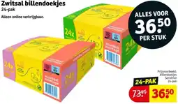 Kruidvat Zwitsal billendoekjes aanbieding