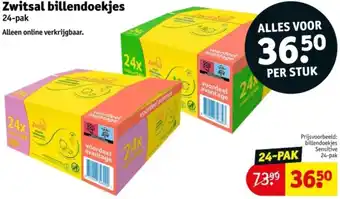 Kruidvat Zwitsal billendoekjes aanbieding