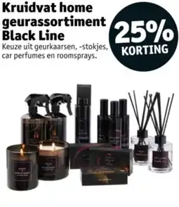 Kruidvat Kruidvat home geurassortiment Black Line aanbieding