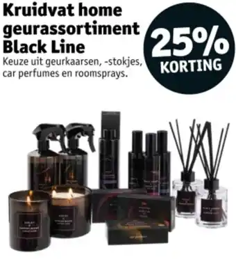 Kruidvat Kruidvat home geurassortiment Black Line aanbieding