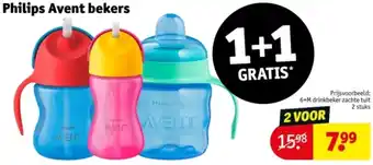 Kruidvat Philips Avent bekers aanbieding