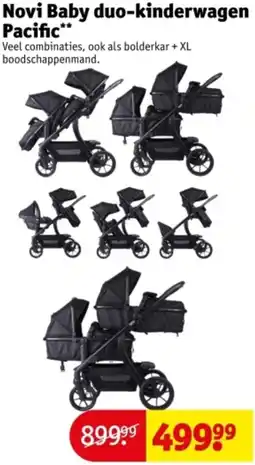 Kruidvat Novi Baby duo-kinderwagen Pacific aanbieding