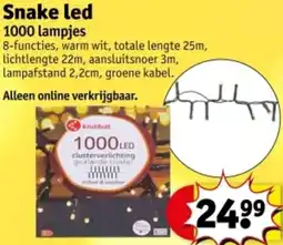 Kruidvat Snake led aanbieding