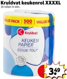Kruidvat Kruidvat keukenrol XXXXL aanbieding