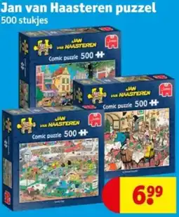Kruidvat Jan van Haasteren puzzel aanbieding