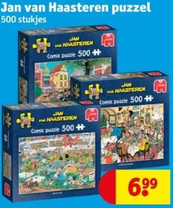 Kruidvat Jan van Haasteren puzzel aanbieding