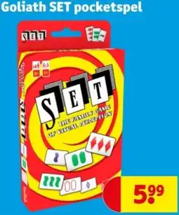 Kruidvat Goliath SET pocketspel aanbieding