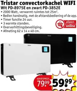 Kruidvat Tristar convectorkachel WIFI aanbieding
