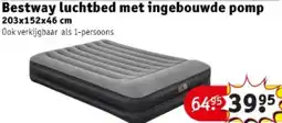 Kruidvat Bestway luchtbed met ingebouwde pomp aanbieding