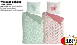 Kruidvat Wasbaar dekbed aanbieding