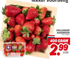 Dekamarkt Hollandse Aardbeien aanbieding