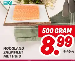 Dekamarkt Hoogland Zalmfilet Met Huid aanbieding