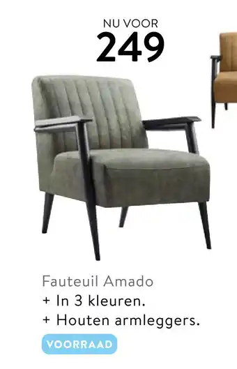 Profijt Meubel Fauteuil amado aanbieding