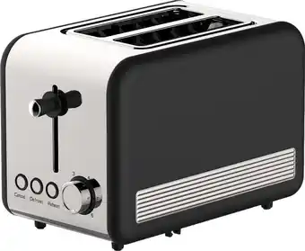 Bol.com Broodrooster - Retro - Zwart/Zilver - Schäfer aanbieding